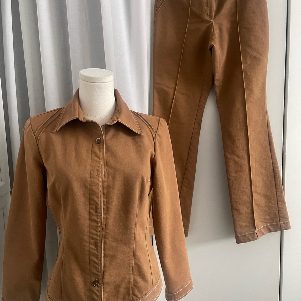 Vintage Colori Sport Jacket and Pant Set